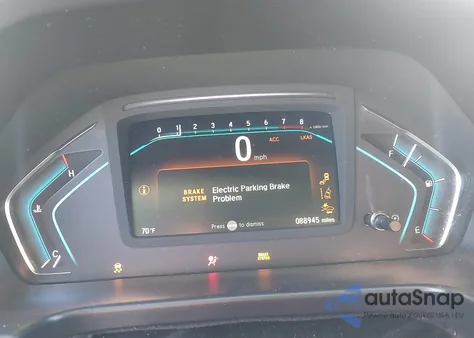 2019 Honda Odyssey Ex-L z USA, uszkodzony, nr VIN 5FNRL6H71KB114533